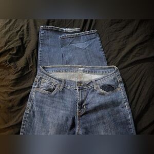 Old Navy - Womens Bout Cut Jeans - Size 10 - Med. Blue
